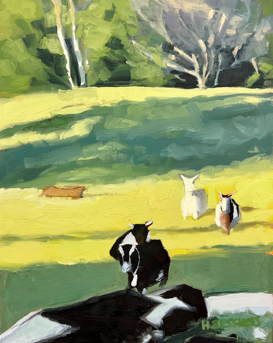 Pasture Shadows, Study II by Hannah Sessions 
