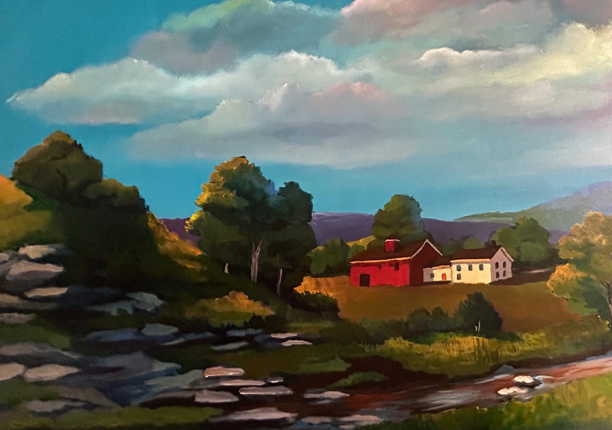 The Lonely Farmhouse by Robert W. Brunelle Jr. 
