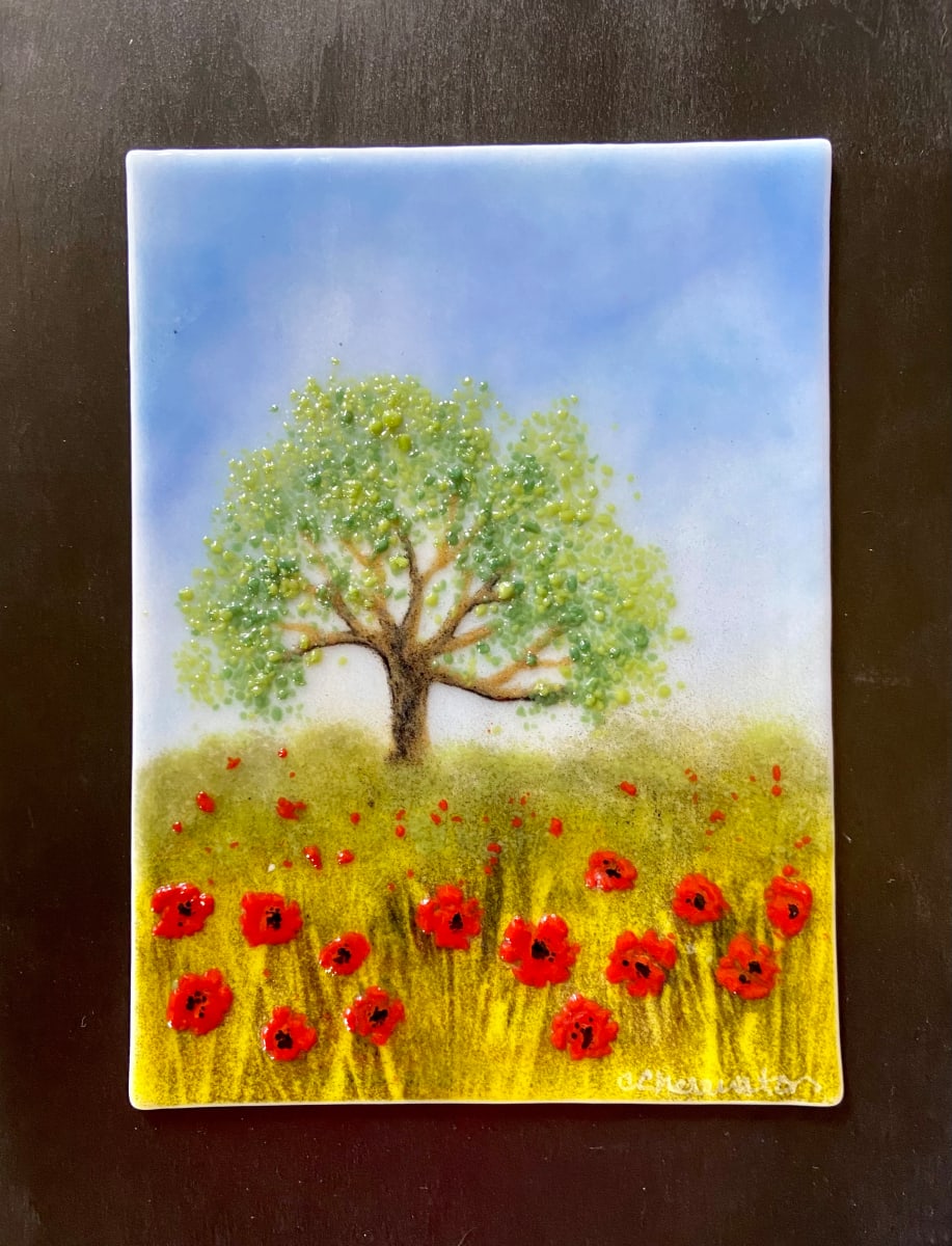 Peaceful Poppies by Cindy Cherrington 