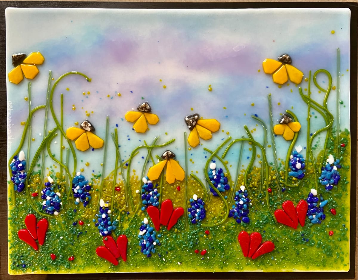 Field of Flowers Series by Cindy Cherrington, Image 1.