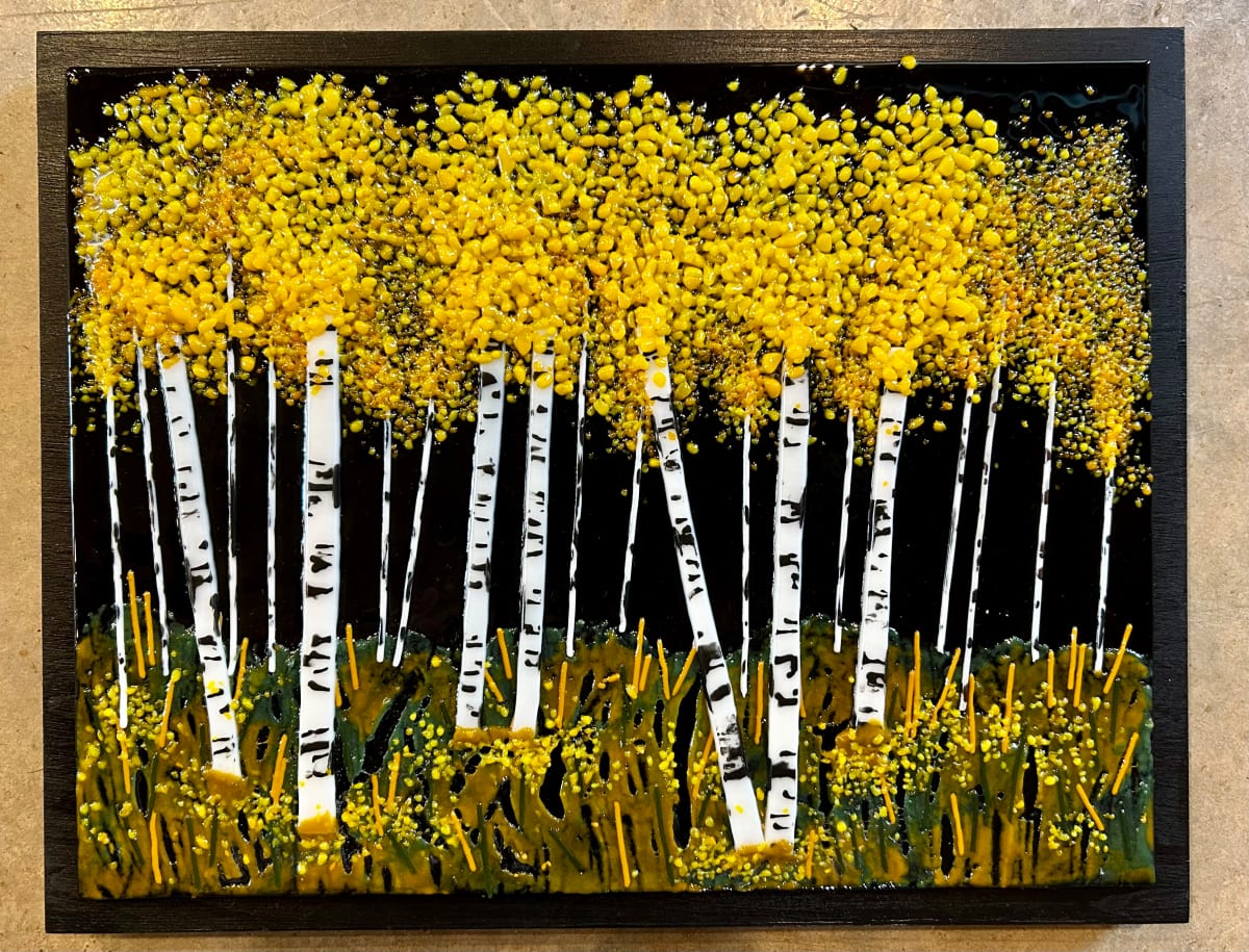 Aspens After Dark by Cindy Cherrington 