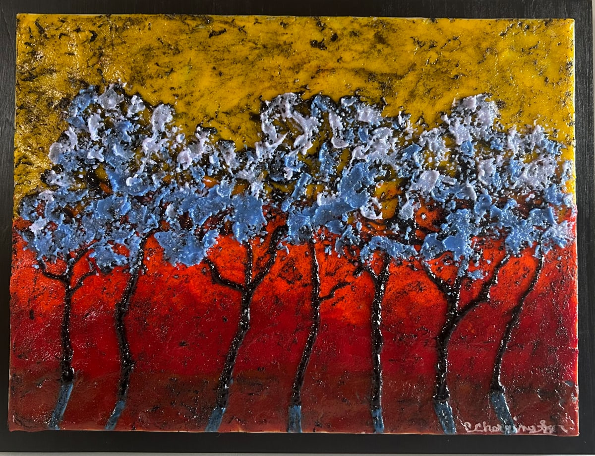 Forest in Blue by Cindy Cherrington 