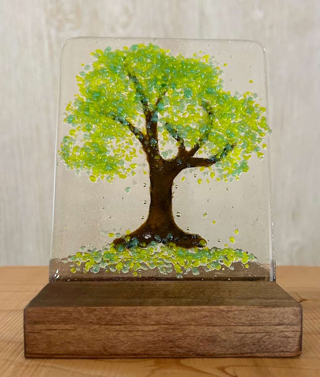 Fantasy Forest - Spring Green by Cindy Cherrington, Image 2.