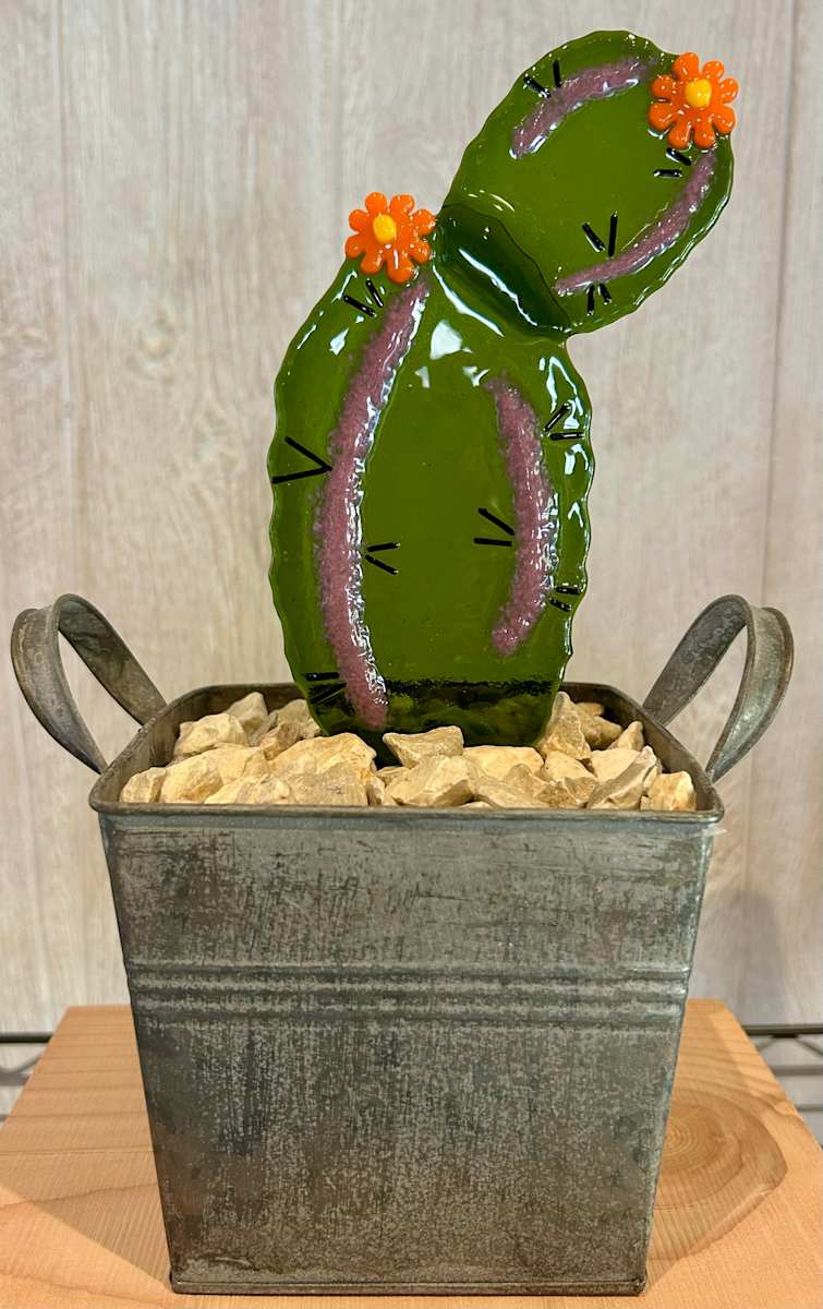Potted Cacti Series by Cindy Cherrington 