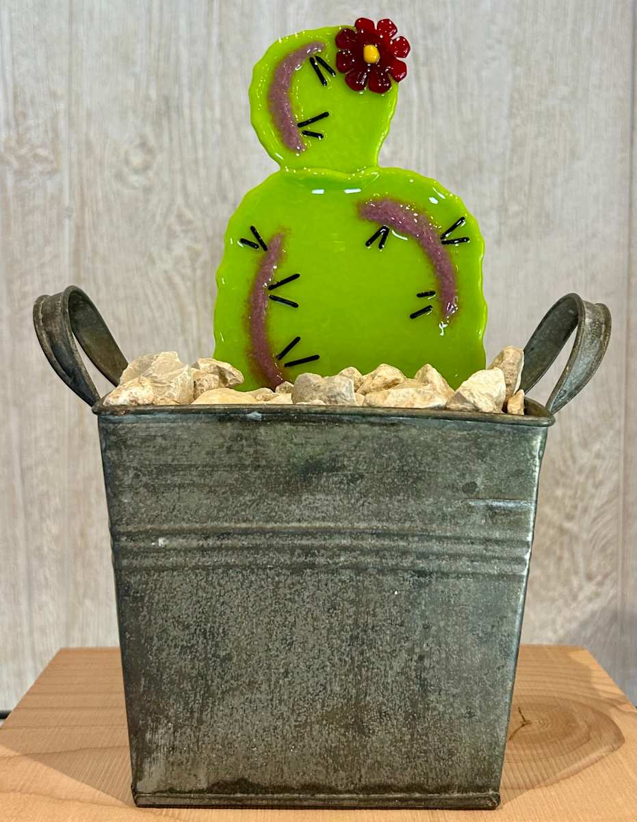 Potted Cacti Series by Cindy Cherrington 