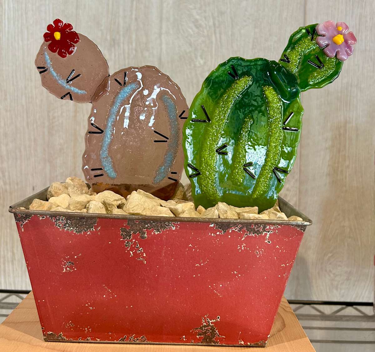 Potted Cacti Series by Cindy Cherrington 