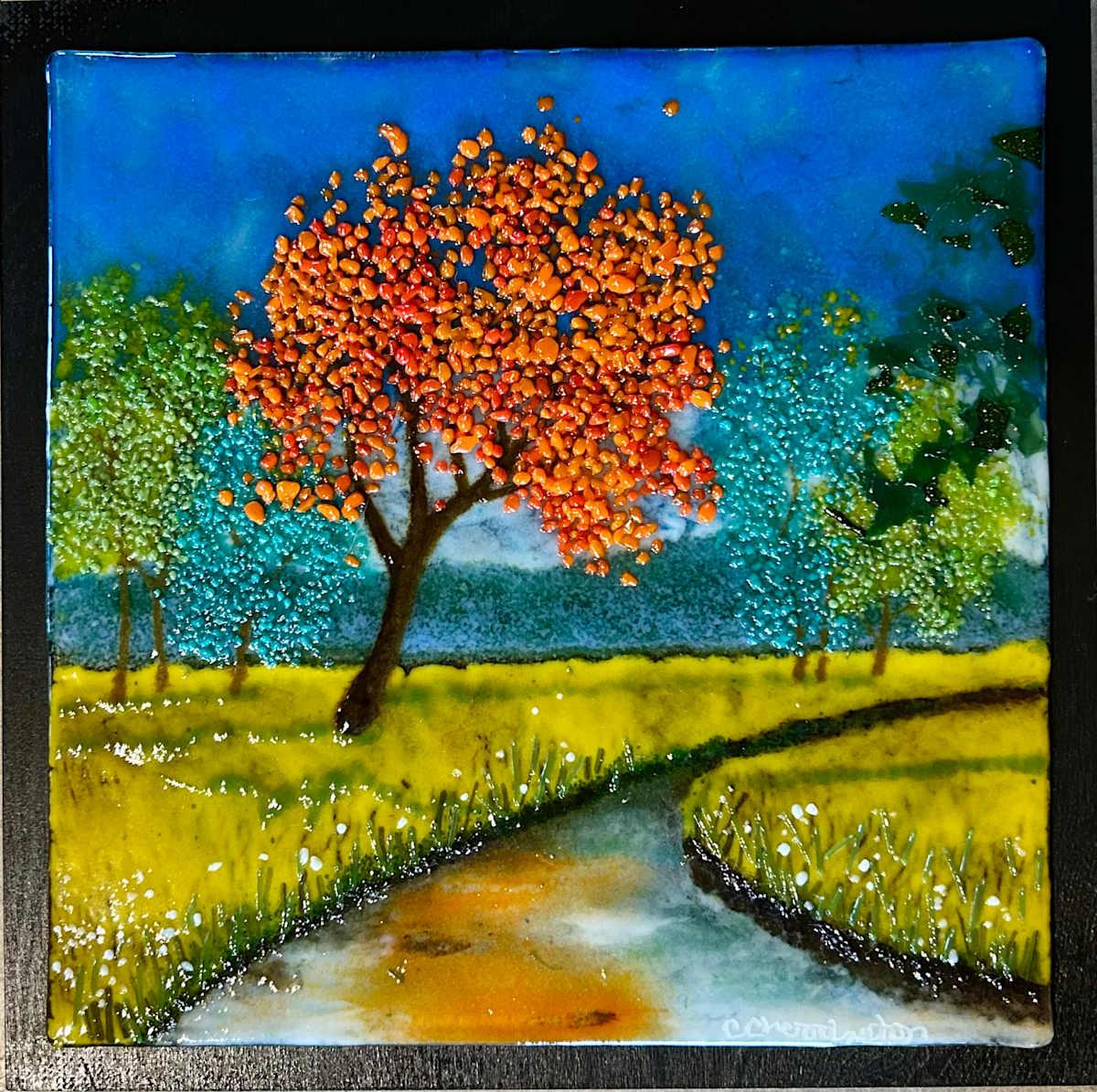 Autumn Reflection by Cindy Cherrington 