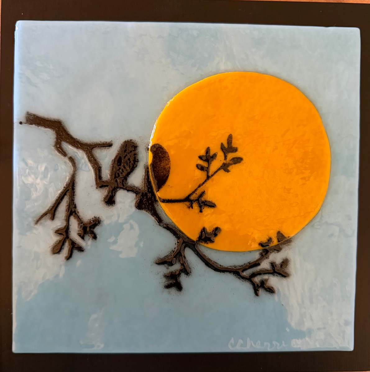 Bird on a Branch Series by Cindy Cherrington, Image 2.