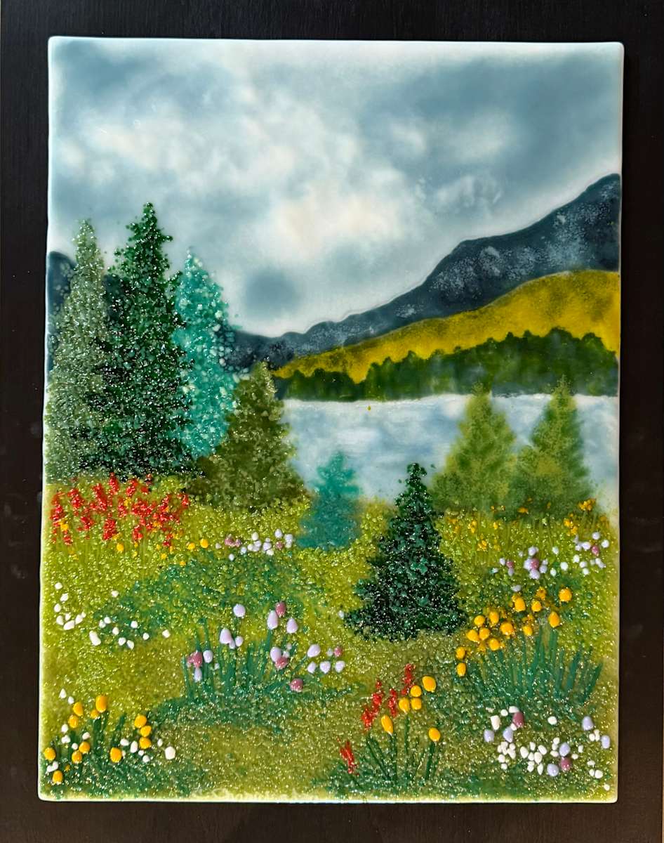 Blooming Hills, Still Waters by Cindy Cherrington, Image 1.