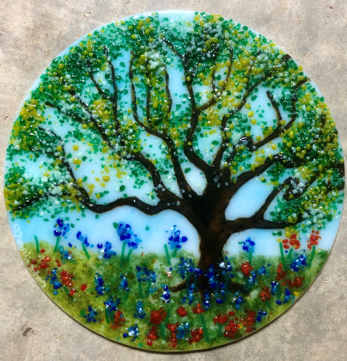 Under Shade of an Oak, Image 1.