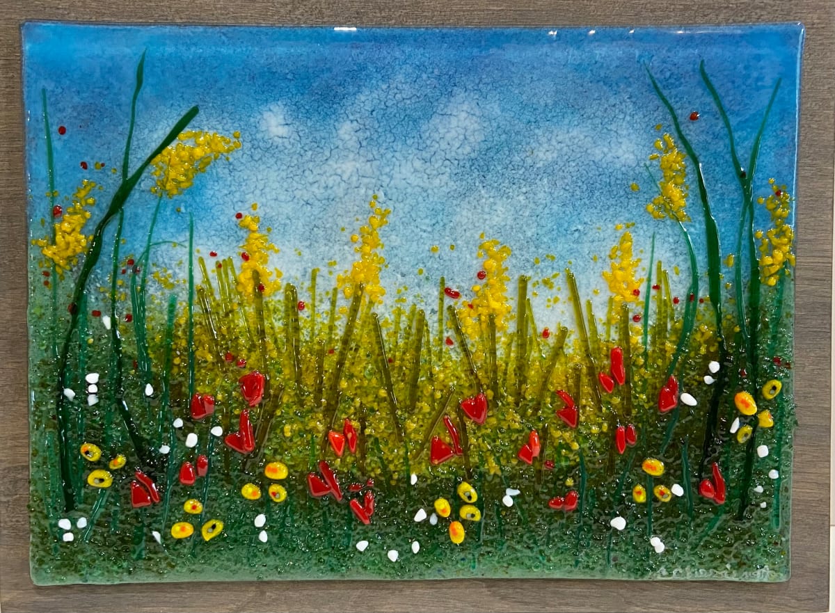 Field of Flowers Series (1972), Image 1.