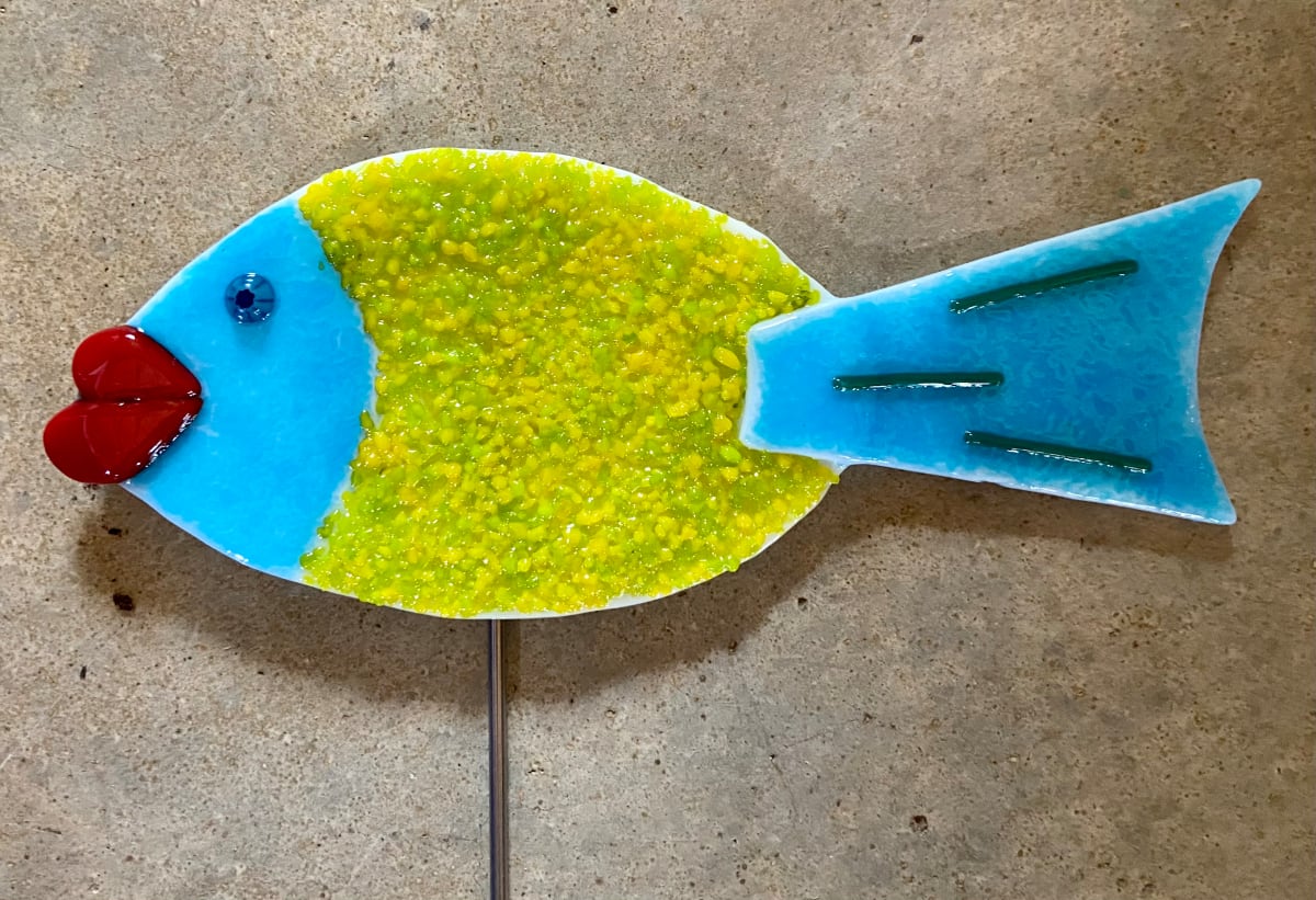 Garden Stake - Fish 1938 