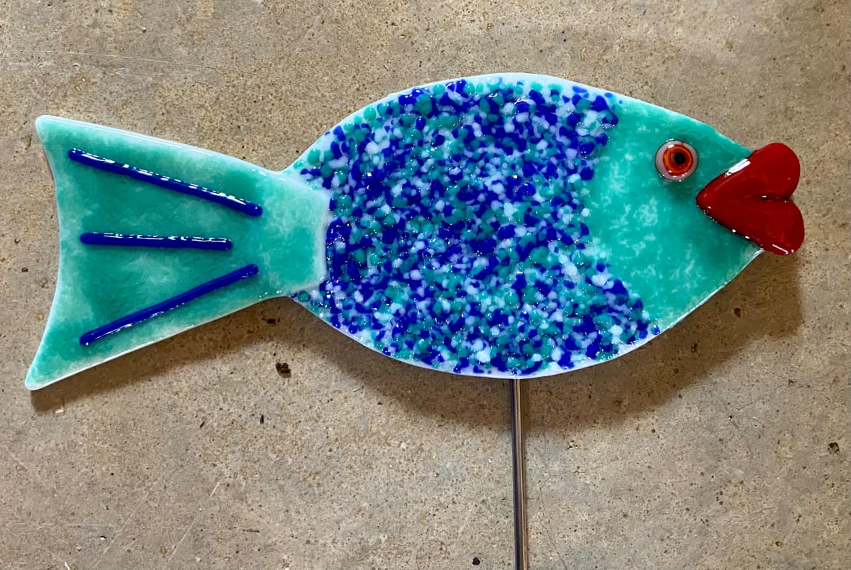 Garden Stake - Fish 1939 