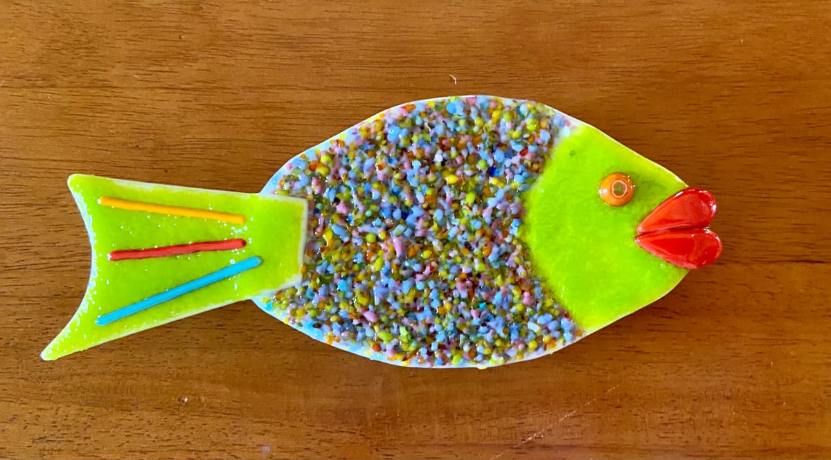 Garden Stake - Fish 1940 