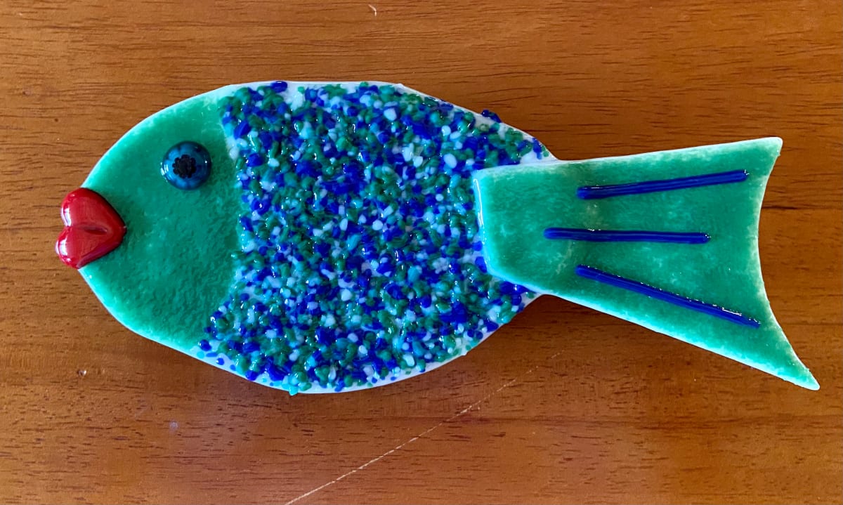 Garden Stake - Fish 1941 