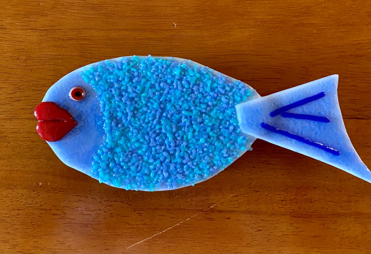 Garden Stake - Fish 1942 