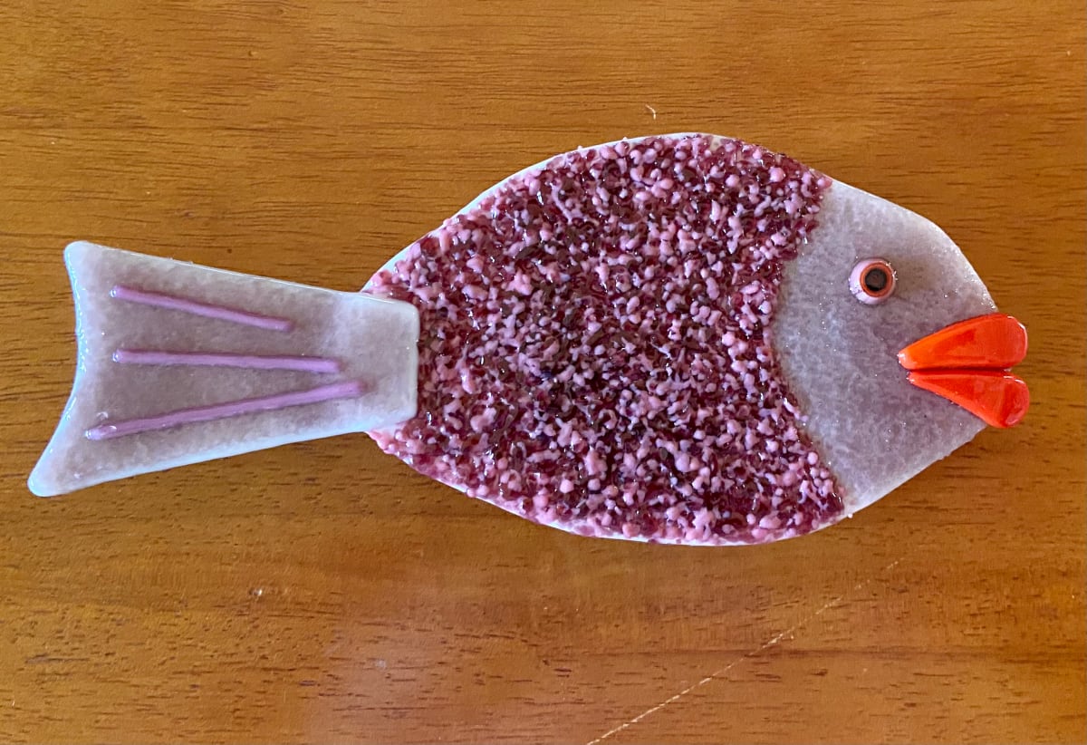 Garden Stake - Fish 1943 by Cindy Cherrington, Image 1.