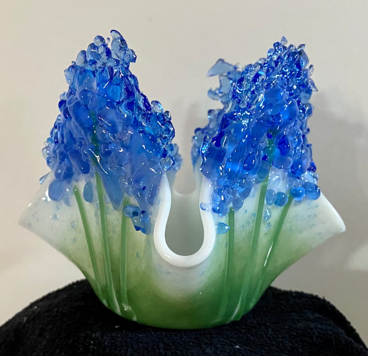 Candle Cup-Blue transp 