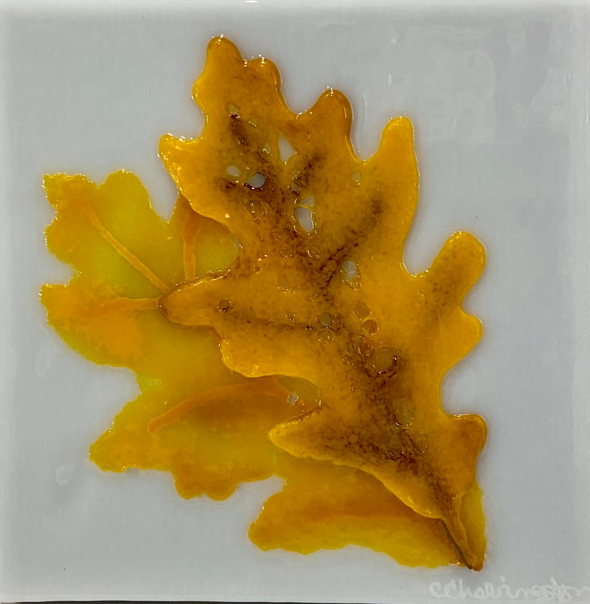 Yellow Leaf by Cindy Cherrington 