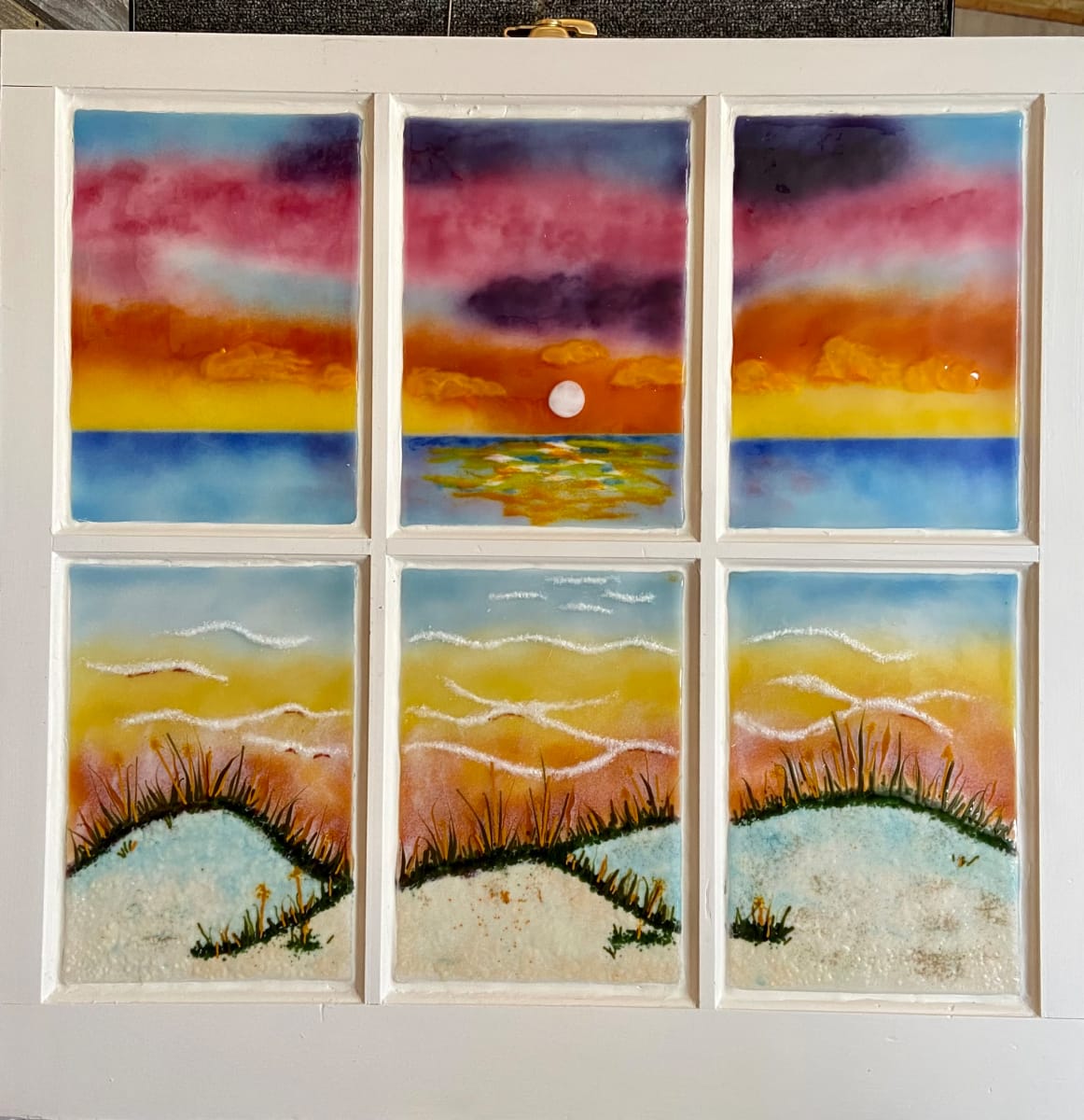 Vacation Beach Sunset by Cindy Cherrington, Image 1.
