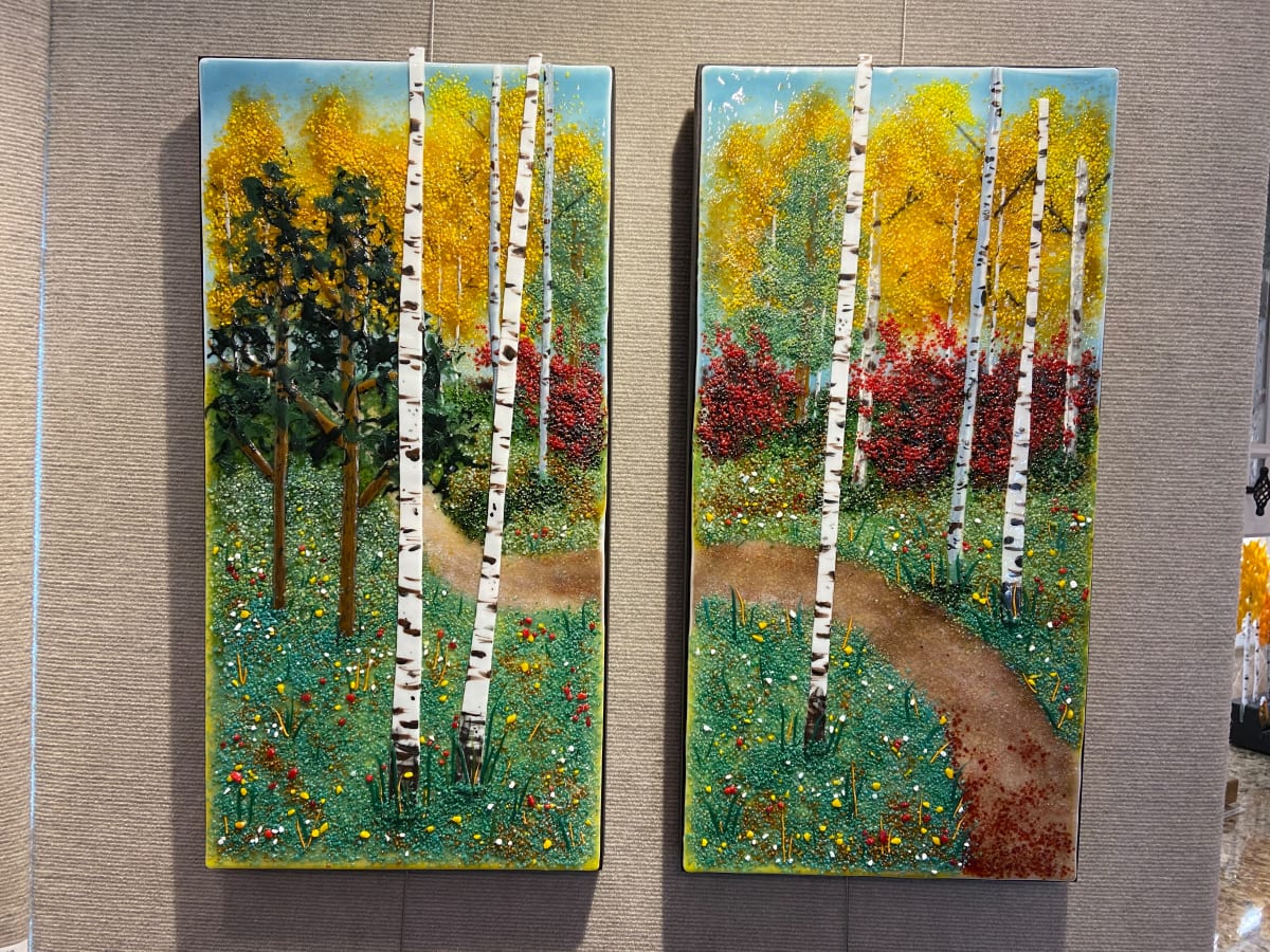 Forest Trail by Cindy Cherrington 