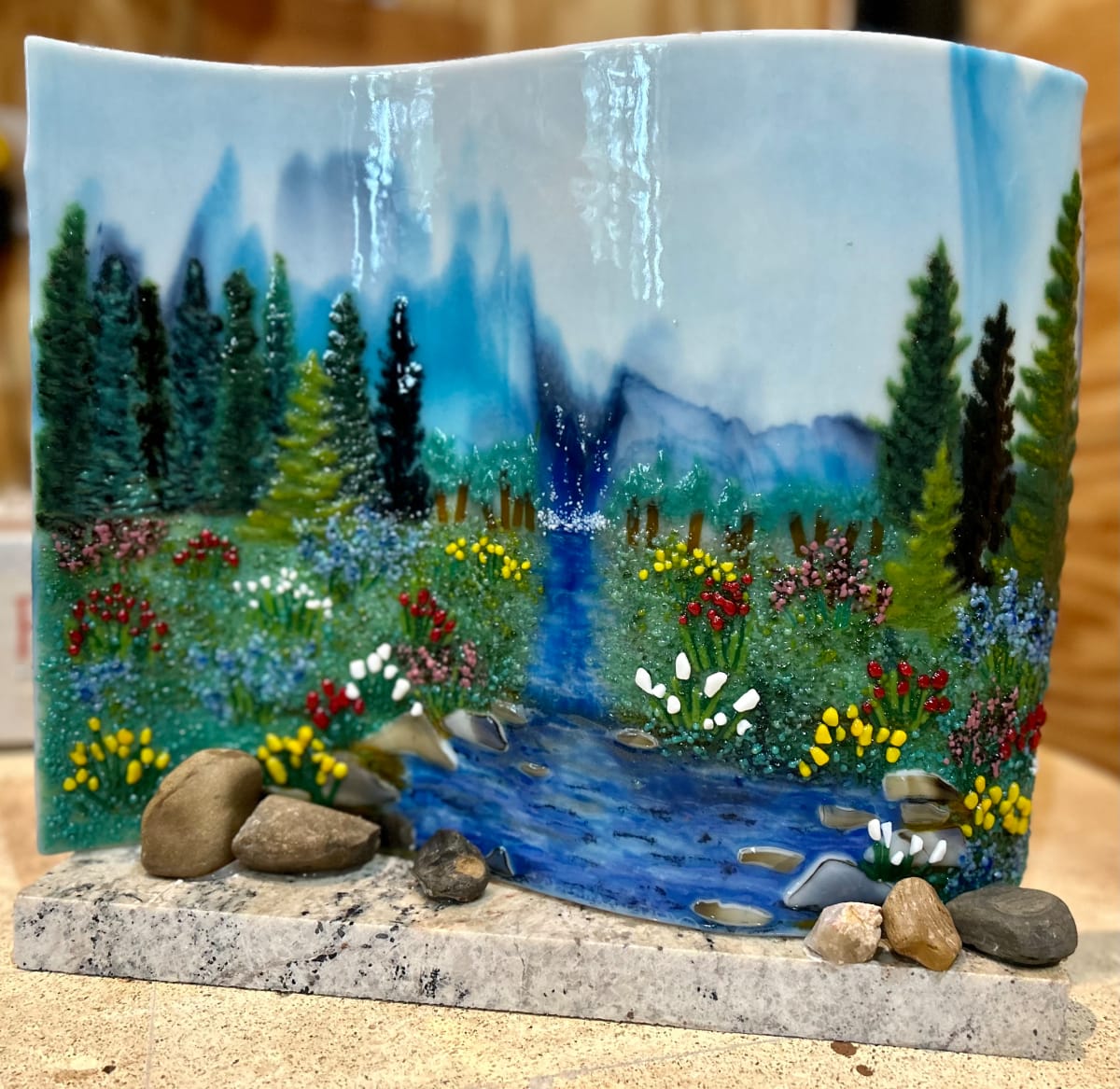 Mountain Meadow by Cindy Cherrington 