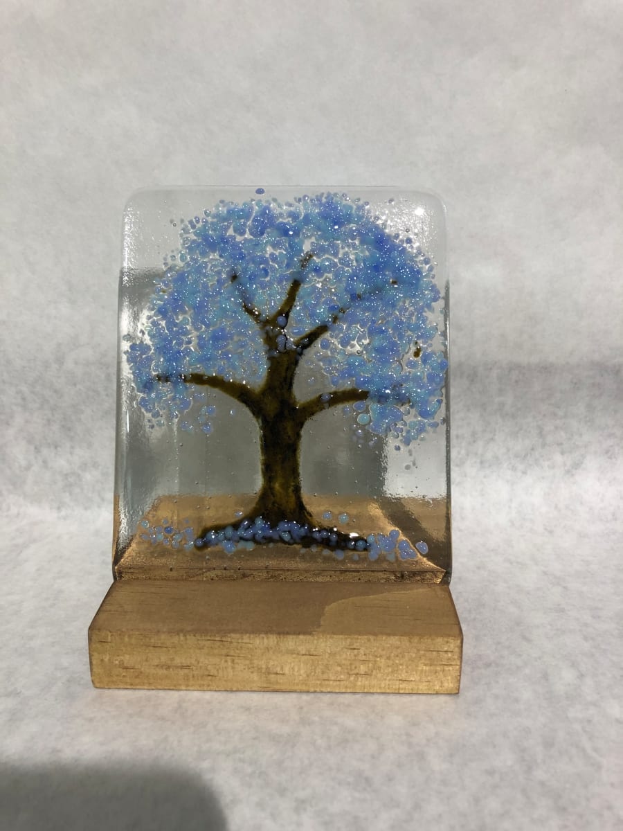 Fantasy Forest - Spring Blue by Cindy Cherrington, Image 1.