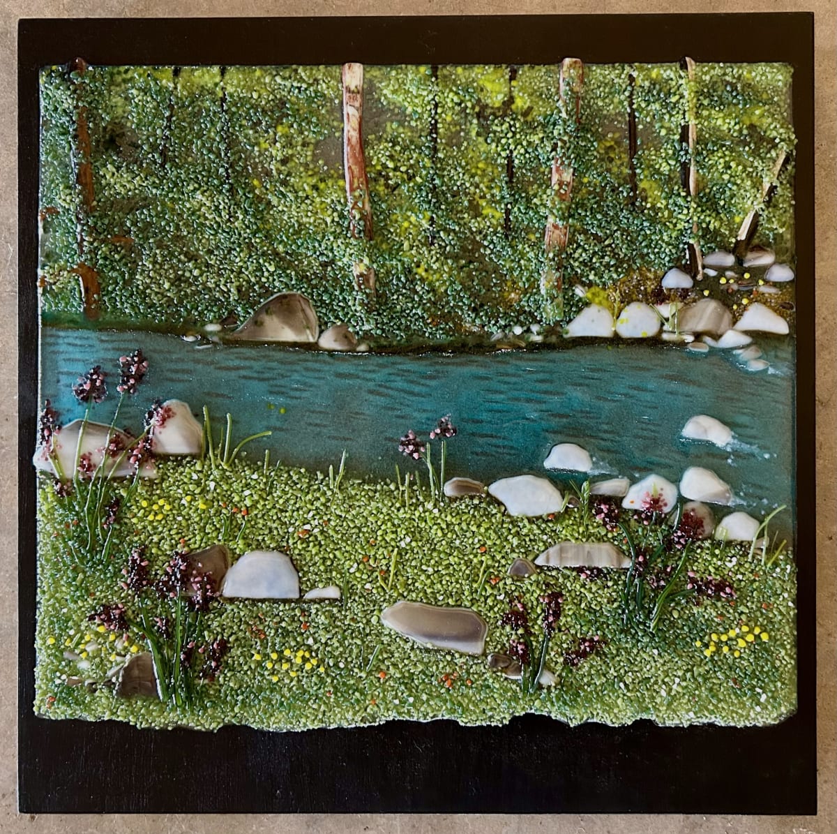 Summer Stream by Cindy Cherrington 