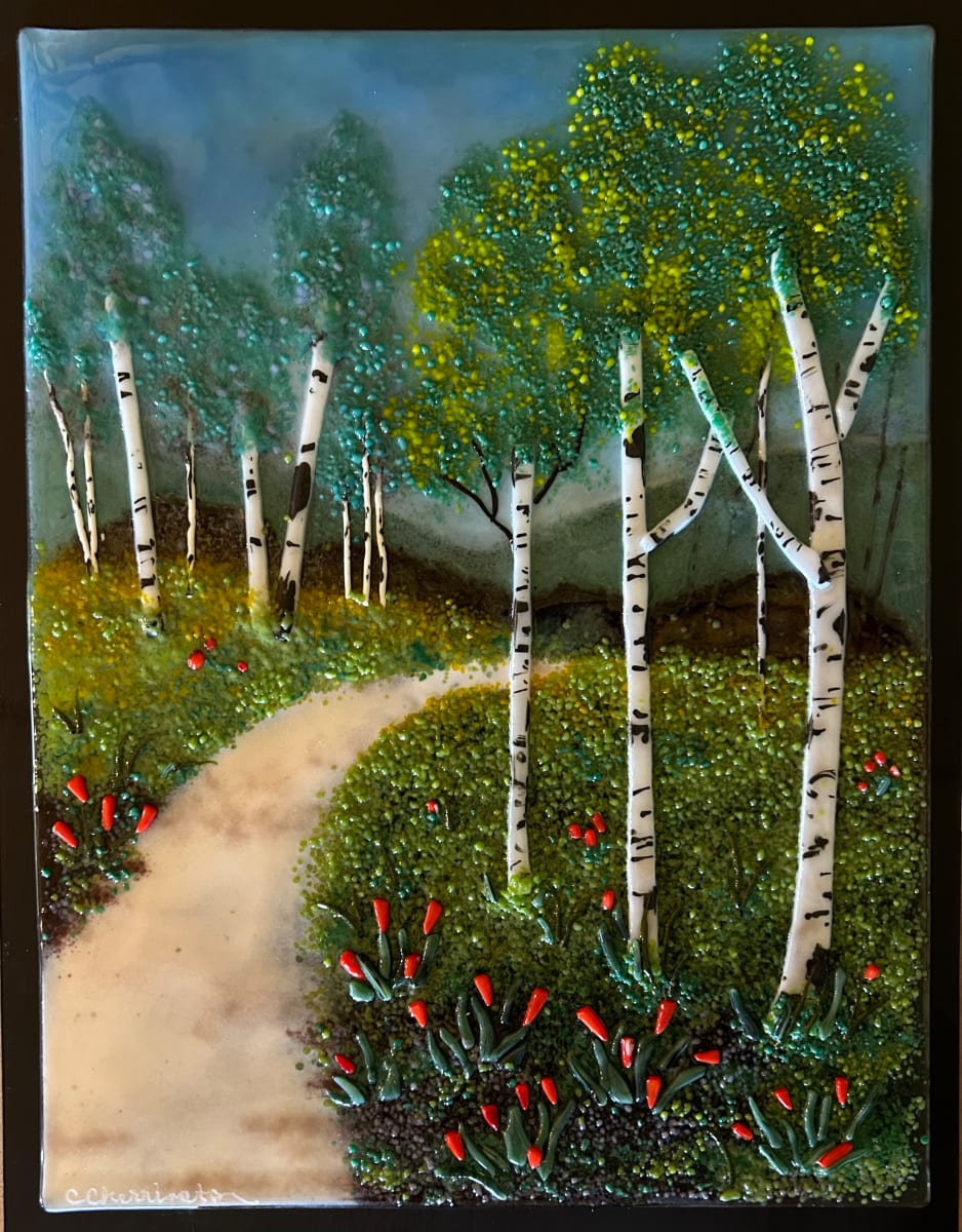 Red Bell Path by Cindy Cherrington 