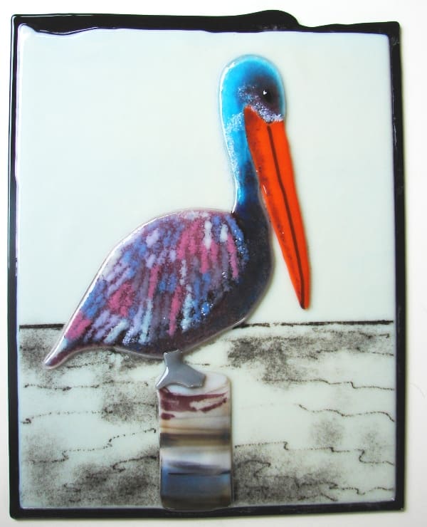 Pelican Resting by Cindy Cherrington 