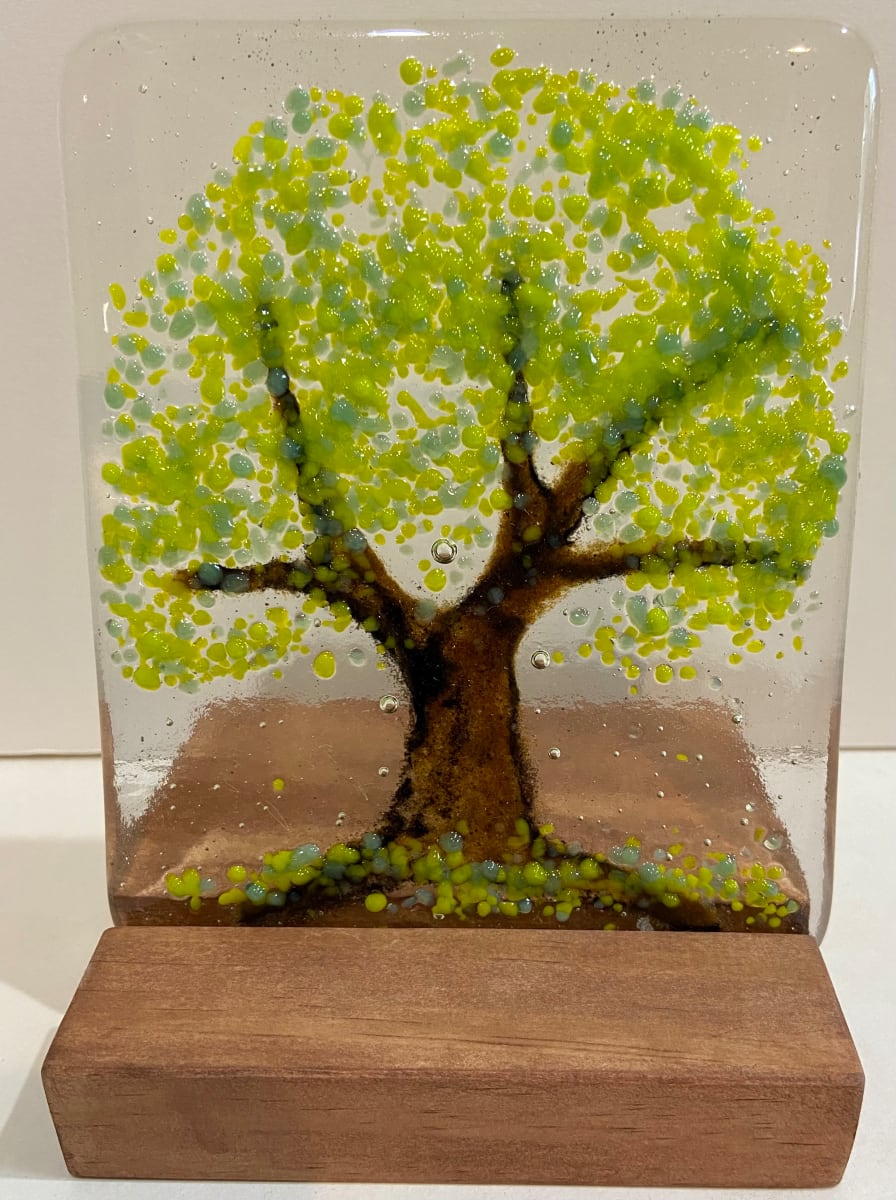 Fantasy Forest - Spring Green by Cindy Cherrington, Image 2.