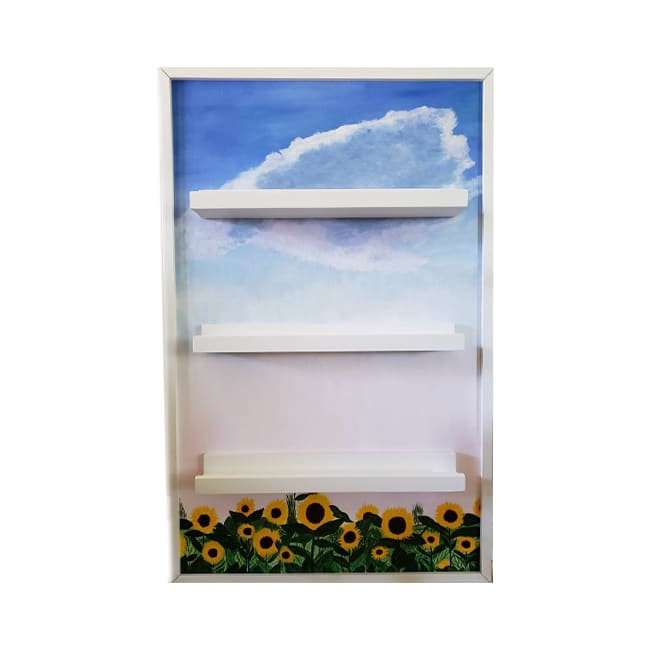 Sunflower Book Ledge by Monique Godin 