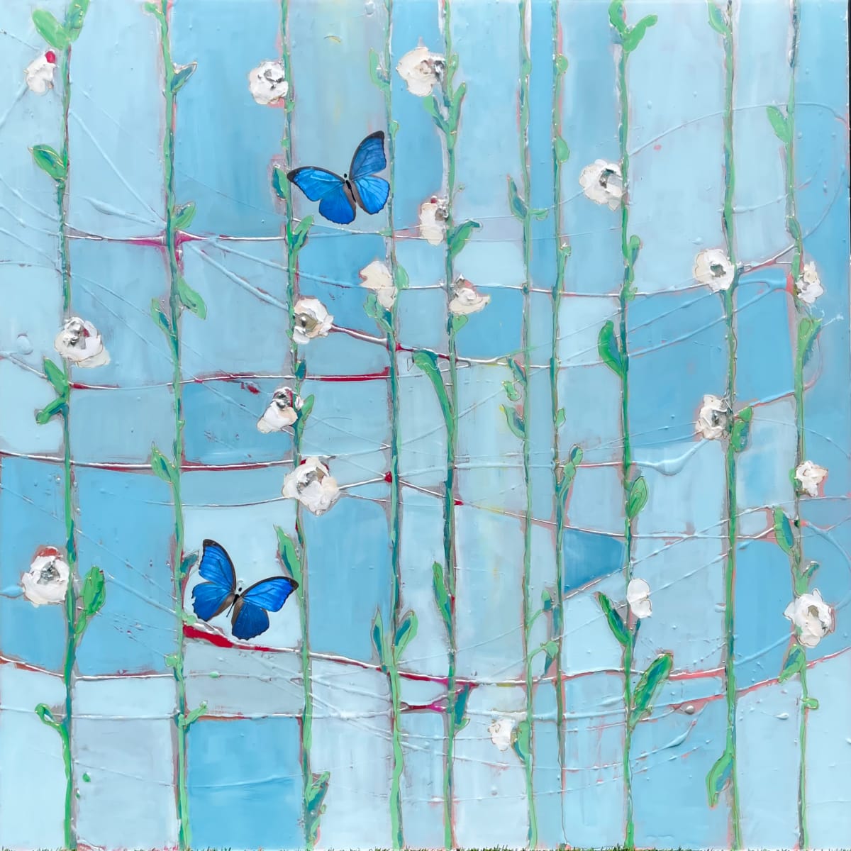 Blue Trapeze by Lucy Peveto 