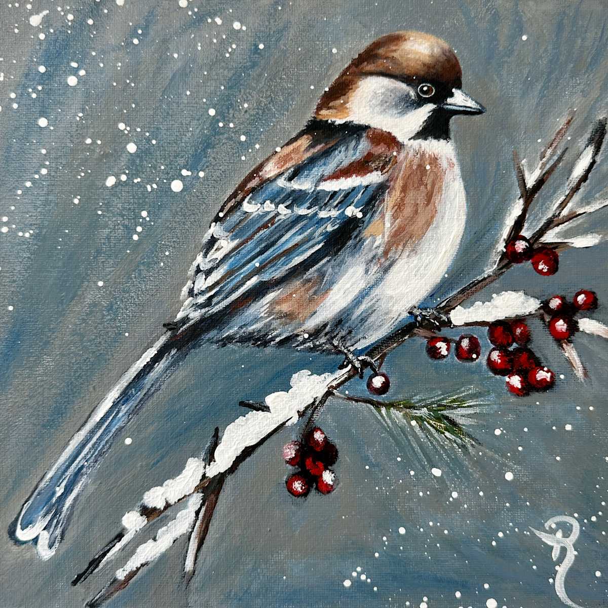 Winter Sparrow by Donna Richardson, Image 3.