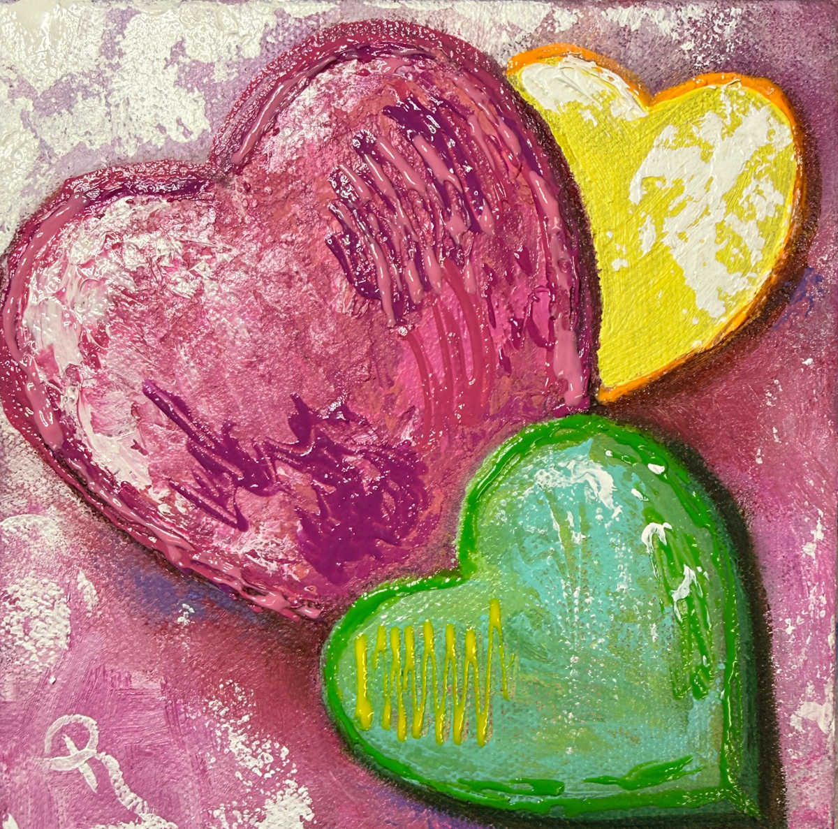 Painted Hearts by Donna Richardson, Image 1.