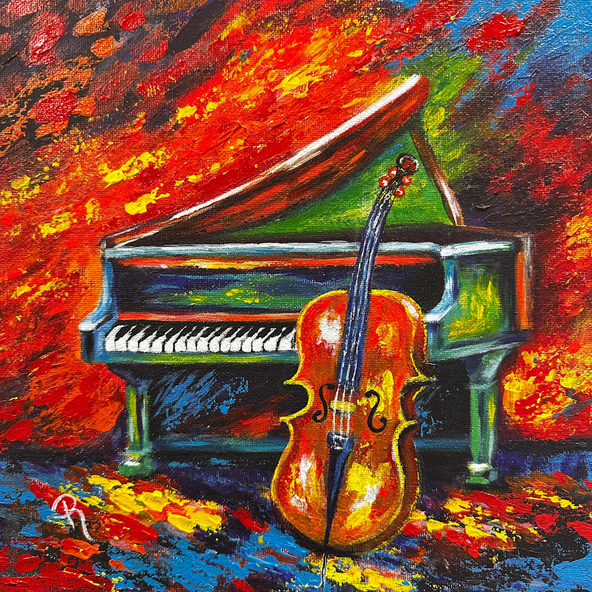 Strings and Keys by Donna Richardson, Image 7.