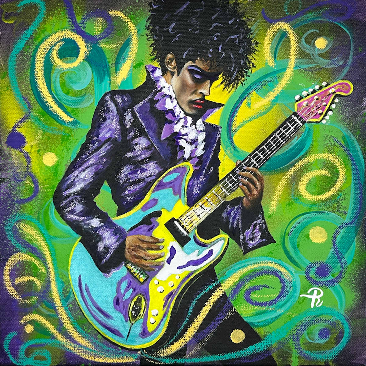 Purple Rain Maker by Donna Richardson, Image 2.