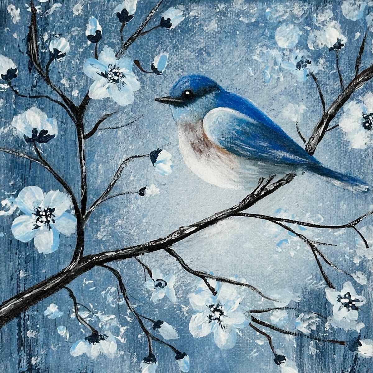 Bluebird Blossom by Donna Richardson 