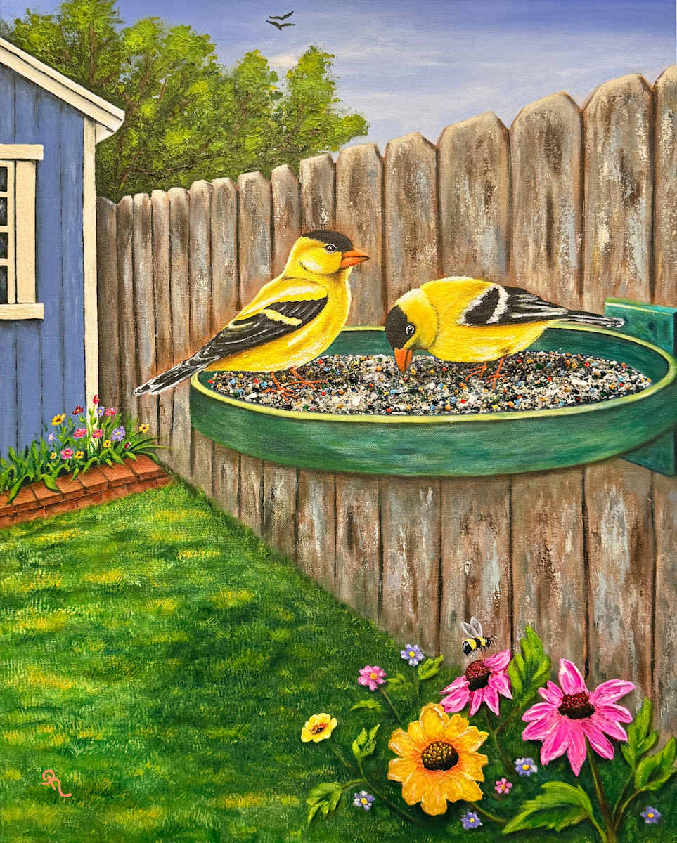 Breakfast for Two by Donna Richardson, Image 1.