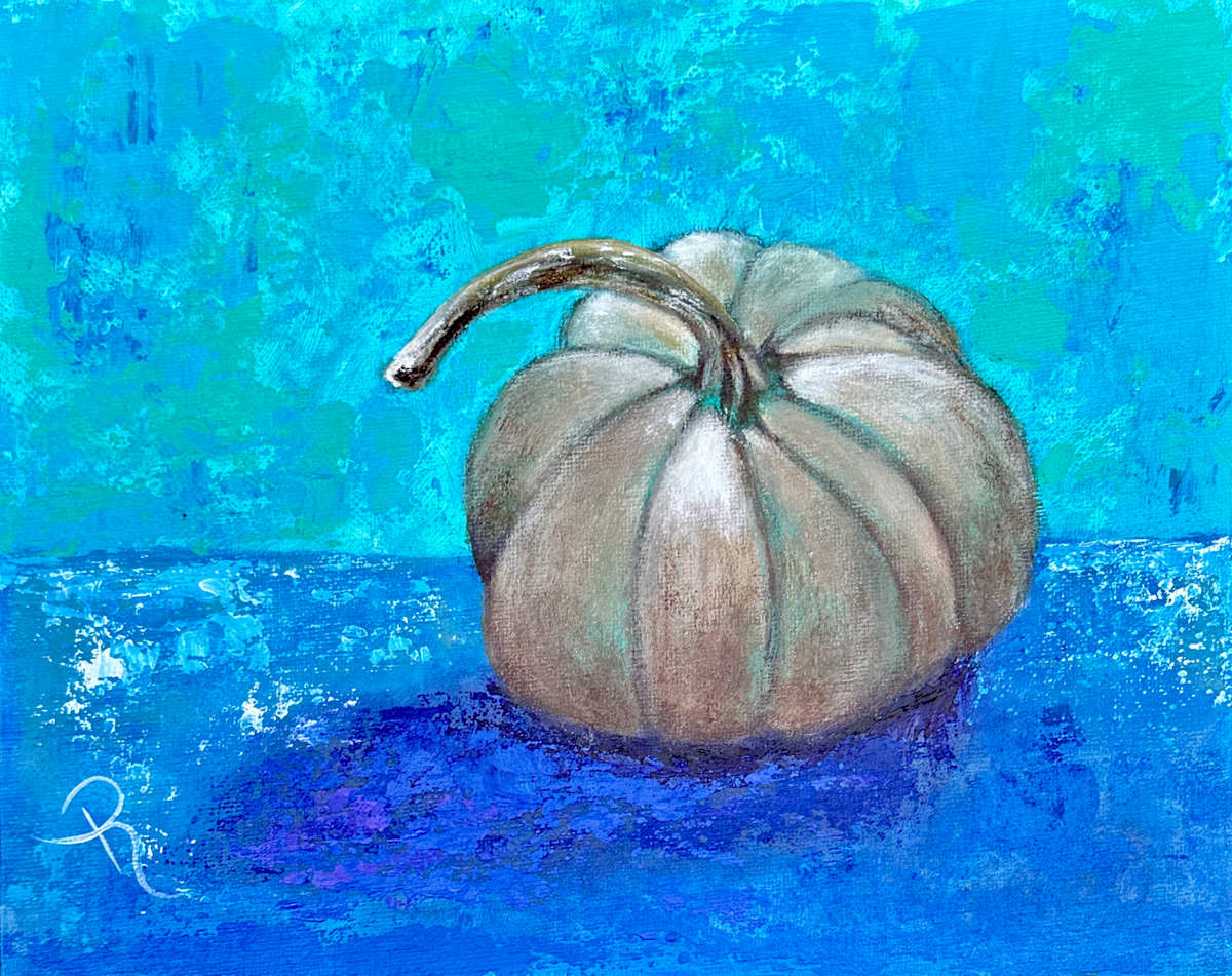 Lonely Pumpkin by Donna Richardson, Image 1.