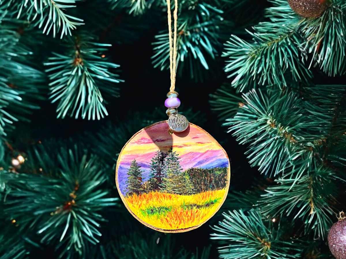 Choose Happy Mountains & Fields by Donna Richardson 