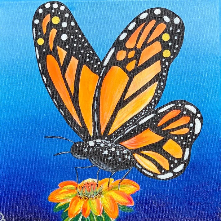 Monarch Butterfly by Donna Richardson 