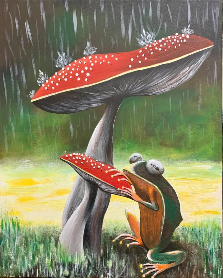 Raindrops Keep Falling by Donna Richardson, Image 1.