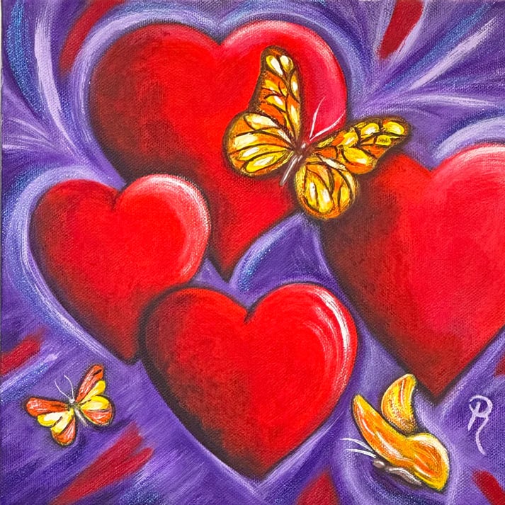 Hearts Aflutter by Donna Richardson, Image 1.