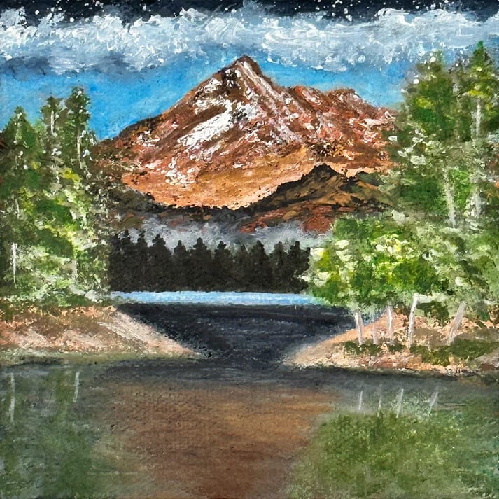Mountain Reflection by Donna Richardson, Image 2.