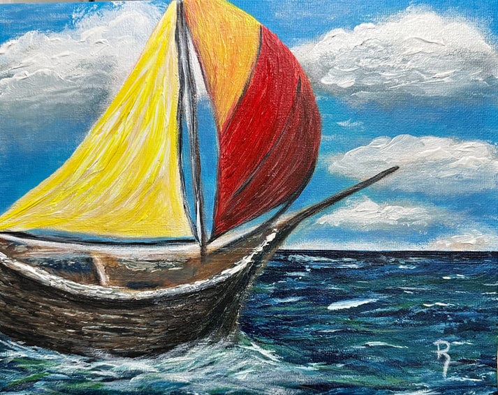 Sailing Through Fury by Donna Richardson, Image 1.