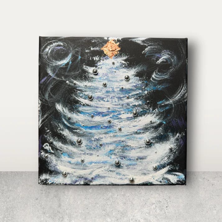 Whimsical Silver Spruce by Donna Richardson, Image 1.