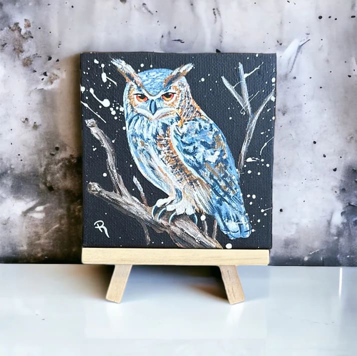 Winter Owl by Donna Richardson, Image 1.