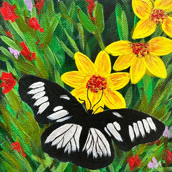 Zebra Wings by Donna Richardson, Image 1.