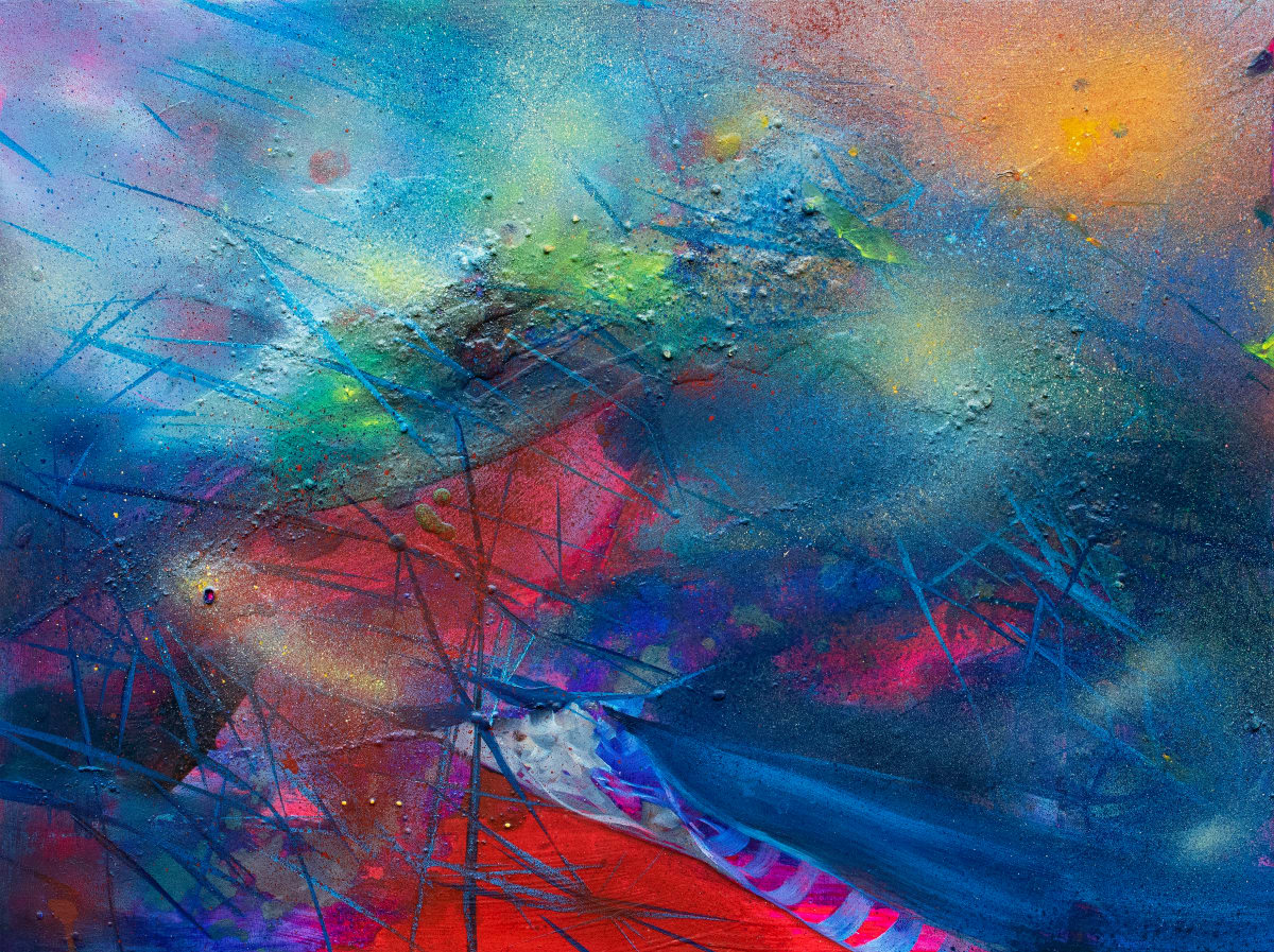 Blurred Blueprint by Lisa Marie Jakab 